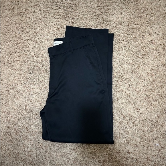 Abercrombie & Fitch Black Dress Pants Straight Leg - Picture 4 of 4